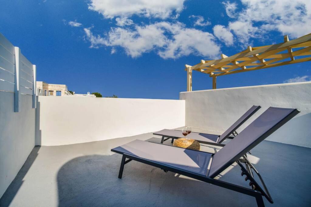Villa Brouzos- Maisonette With Sea & Mountain View Emporio  Dış mekan fotoğraf