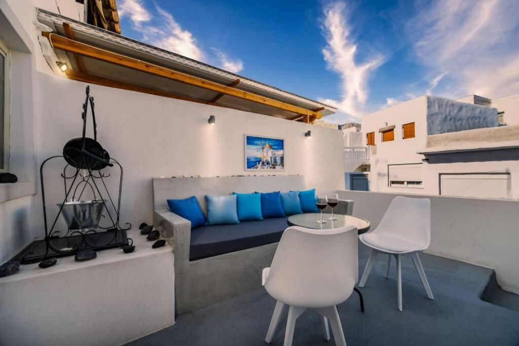 Villa Brouzos- Maisonette With Sea & Mountain View Emporio  Dış mekan fotoğraf