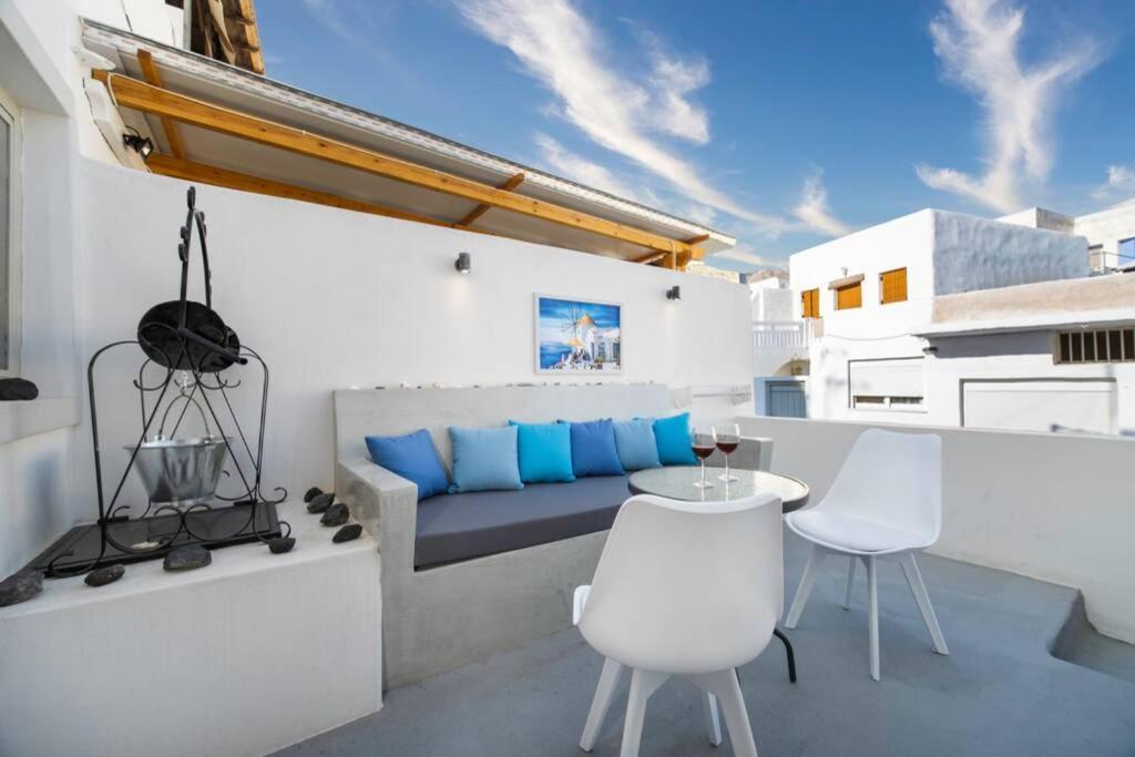 Villa Brouzos- Maisonette With Sea & Mountain View Emporio  Dış mekan fotoğraf